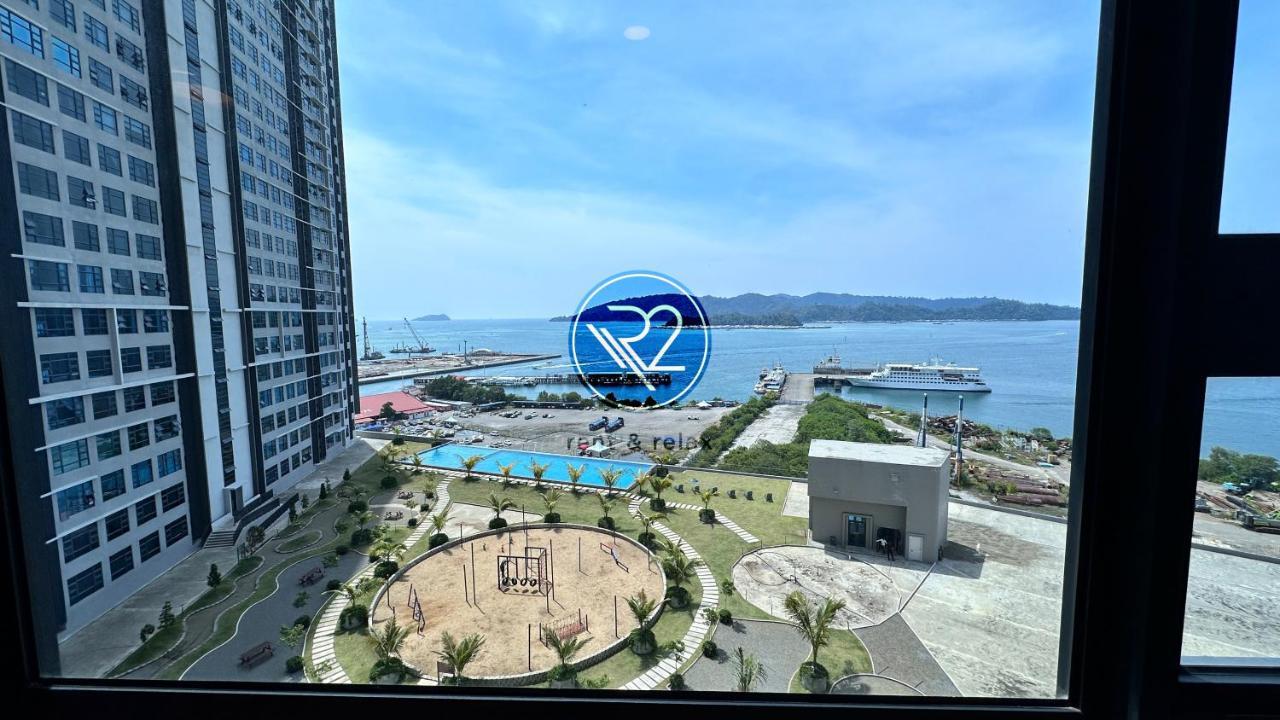 Sea&Pool View Stunning Homestay, Wifi, Netflix Near Malls, Jetty, Convenient Stores Кота Кинабалу Екстериор снимка